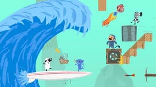 Ultimate Chicken Horse – Spielszene 1