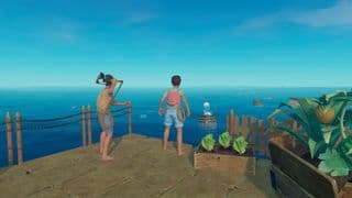 Raft – Spielszene 1