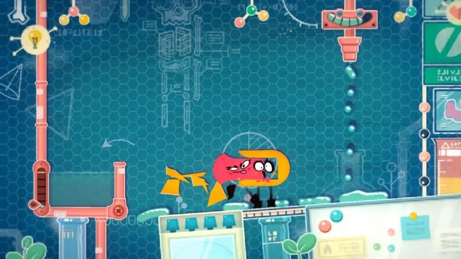 Snipperclips: Cut It Out, Together! – Spielszene 1