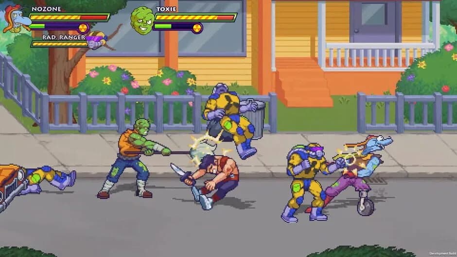 Toxic Crusaders – Spielszene 1