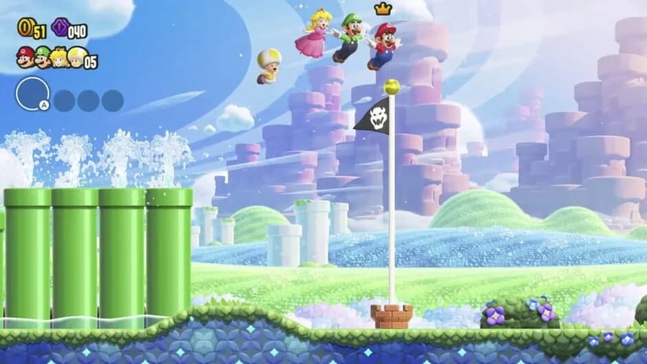 Super Mario Bros. Wonder – Spielszene 1