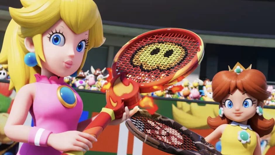 Mario Tennis Fever – Spielszene 1